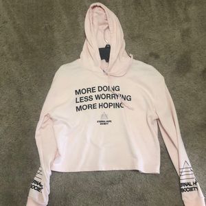 Cropped hoodie